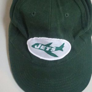 New York Jets NFL Baseball FlexFit Hat Cap Budweiser Advertising Green Unisex